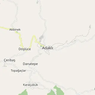 Adaklı Haritası
