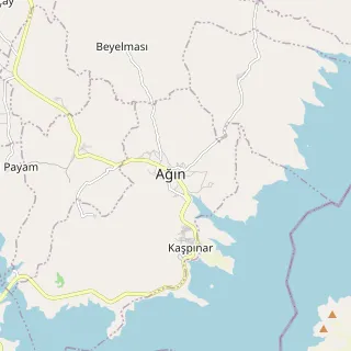 Ağın Haritası