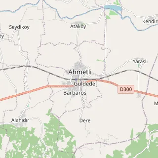 Ahmetli Haritası