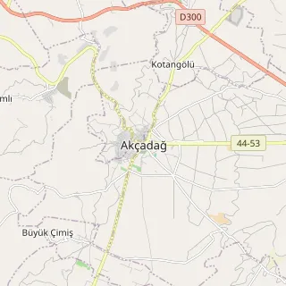 Akçadağ Haritası