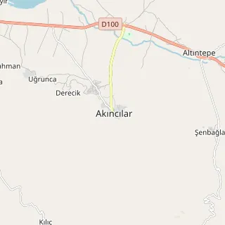 Akıncılar Haritası