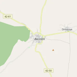 Akören Haritası