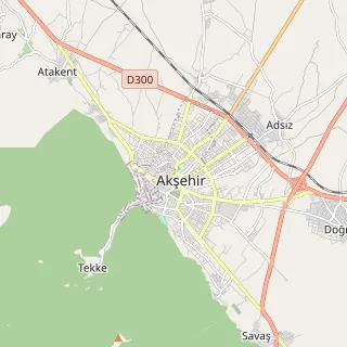 Akşehir Haritası