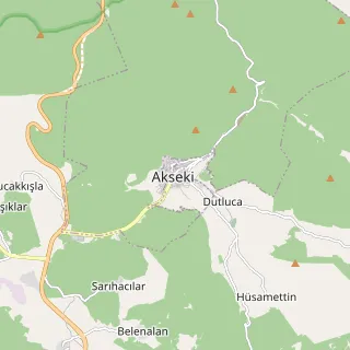 Akseki Haritası