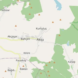 Aksu Haritası