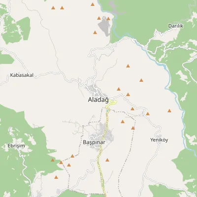 Aladağ Haritası