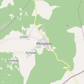 Altınyayla Haritası