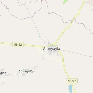 Altınyayla Haritası