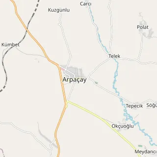 Arpaçay Haritası