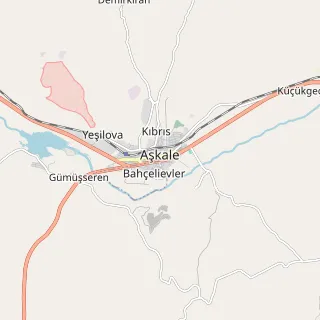 Aşkale Haritası