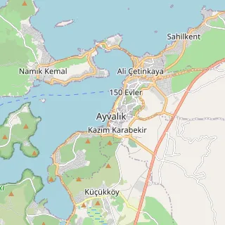 Ayvalık Haritası