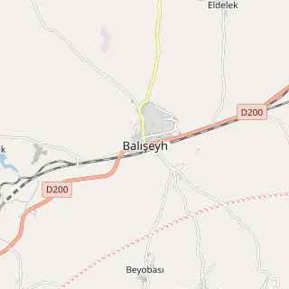 Balışeyh Haritası