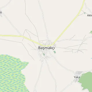 Başmakçı Haritası