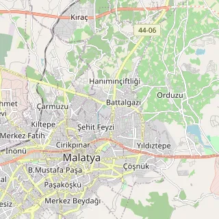 Battalgazi Haritası