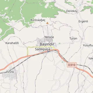 Bayındır Haritası