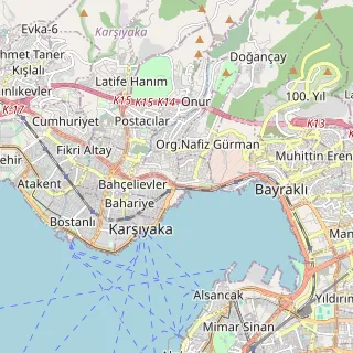 Bayraklı Haritası