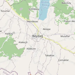 Beydağ Haritası