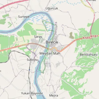 Birecik Haritası