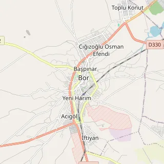 Bor Haritası