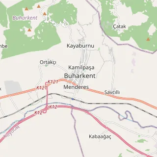 Buharkent Haritası