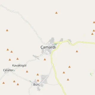 Çamardı Haritası