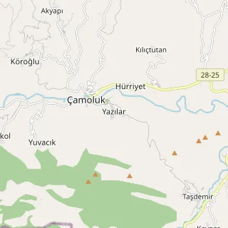 Çamoluk Haritası