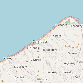 Çarşıbaşı Haritası