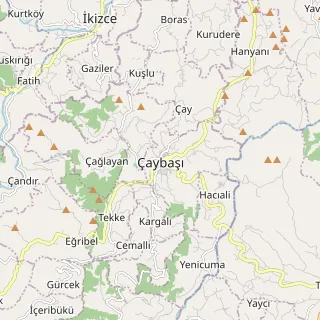 Çaybaşı Haritası
