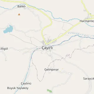 Çayırlı Haritası