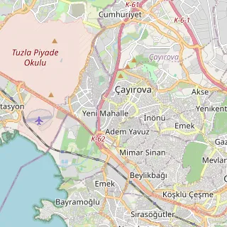 Çayırova Haritası