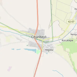 Cihanbeyli Haritası