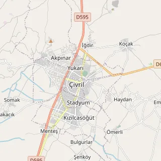 Çivril Haritası