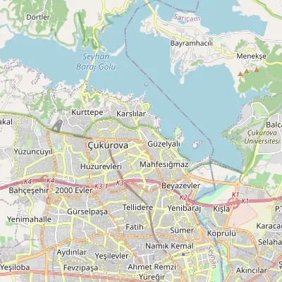 Çukurova Haritası