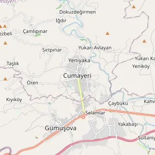 Cumayeri Haritası