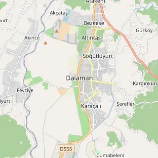 Dalaman Haritası