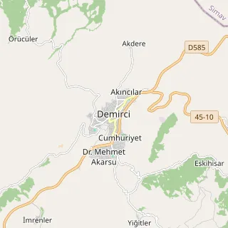 Demirci Haritası