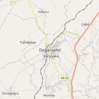 Doğanşehir Haritası
