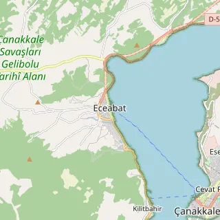 Eceabat Haritası