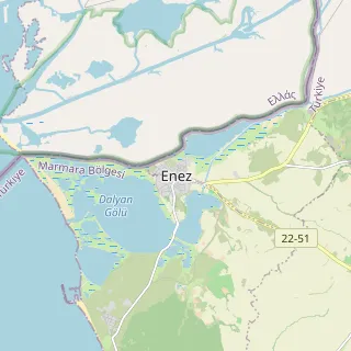 Enez Haritası