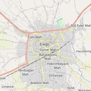 Ereğli Haritası