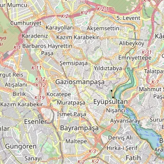 Gaziosmanpaşa Haritası