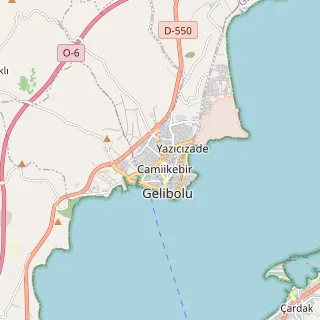 Gelibolu Haritası