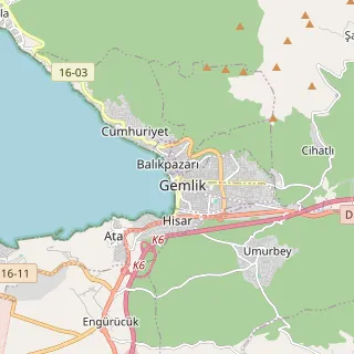 Gemlik Haritası
