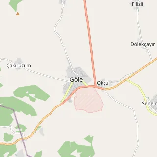 Göle Haritası