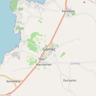 Gömeç Haritası