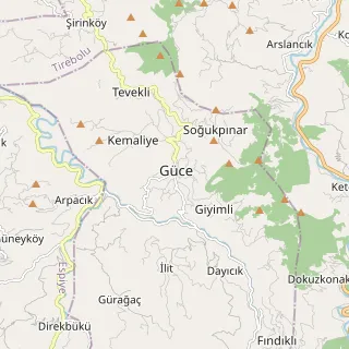 Güce Haritası