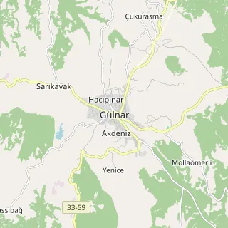 Gülnar Haritası