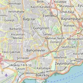 Güngören Haritası