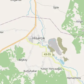 Hisarcık Haritası