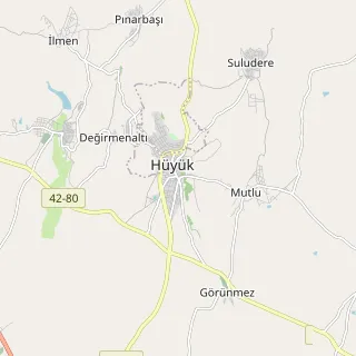 Hüyük Haritası